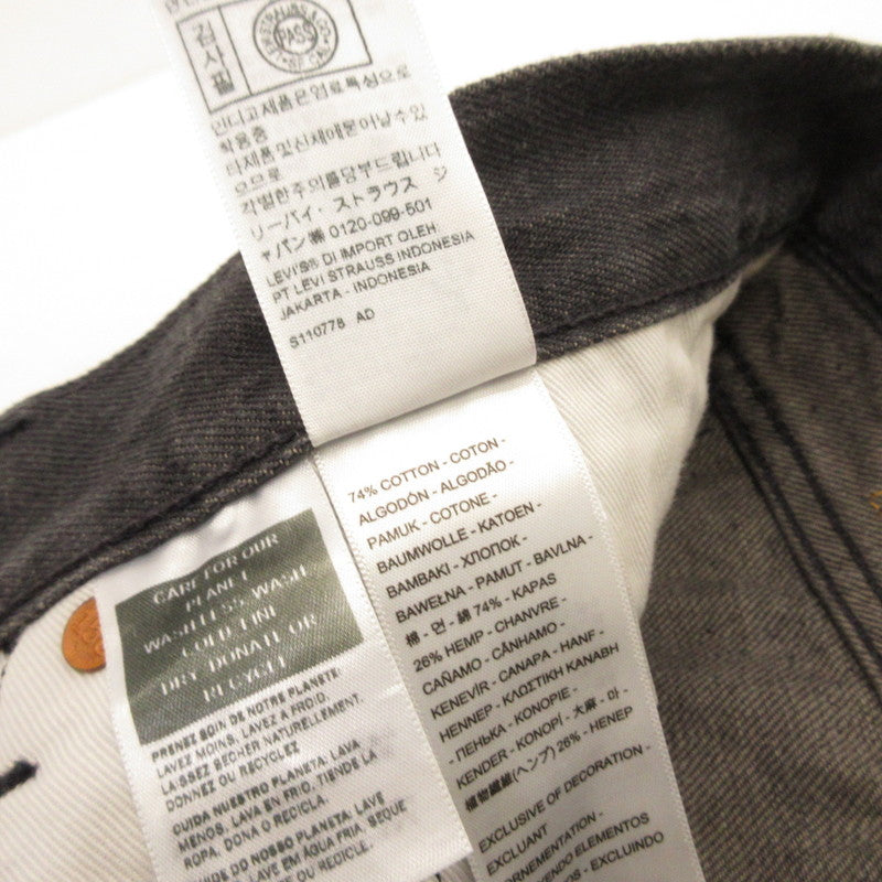 Levi's | リーバイス 501 150th デニムパンツ 00501-3389 150周年記念/赤耳 ブラック サイズ：34【姫路東店】