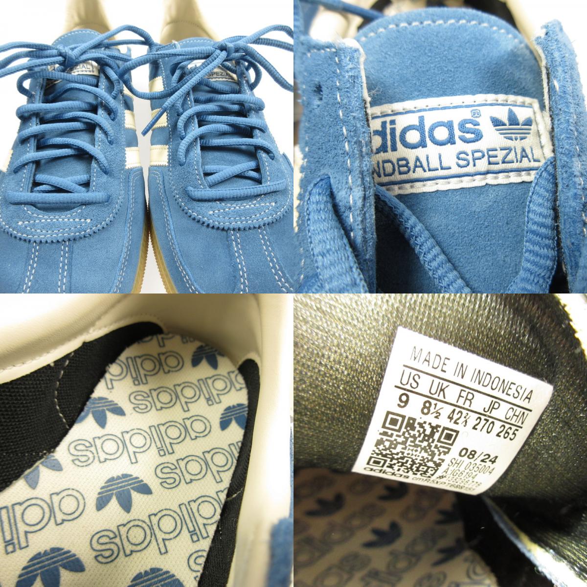 adidas | アディダス Handball Spezial スニーカー IG6194 ブルー 27cm【姫路東店】