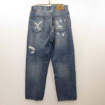 X-LARGE | エクストララージ CRASH DENIM PANTS デニムパンツ 101223031012 クラッシュ加工 ブルー