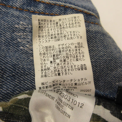 X-LARGE | エクストララージ CRASH DENIM PANTS デニムパンツ 101223031012 クラッシュ加工 ブルー