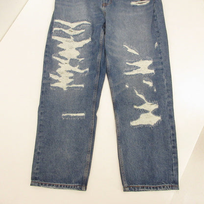 X-LARGE | エクストララージ CRASH DENIM PANTS デニムパンツ 101223031012 クラッシュ加工 ブルー