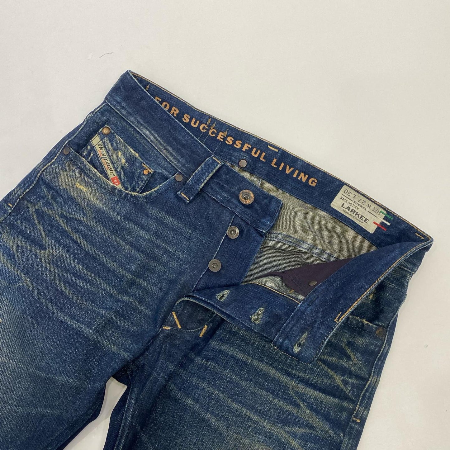 DIESEL | ディーゼル LARKEE デニムパンツ サイズ:W27 ネイビー【姫路東店】