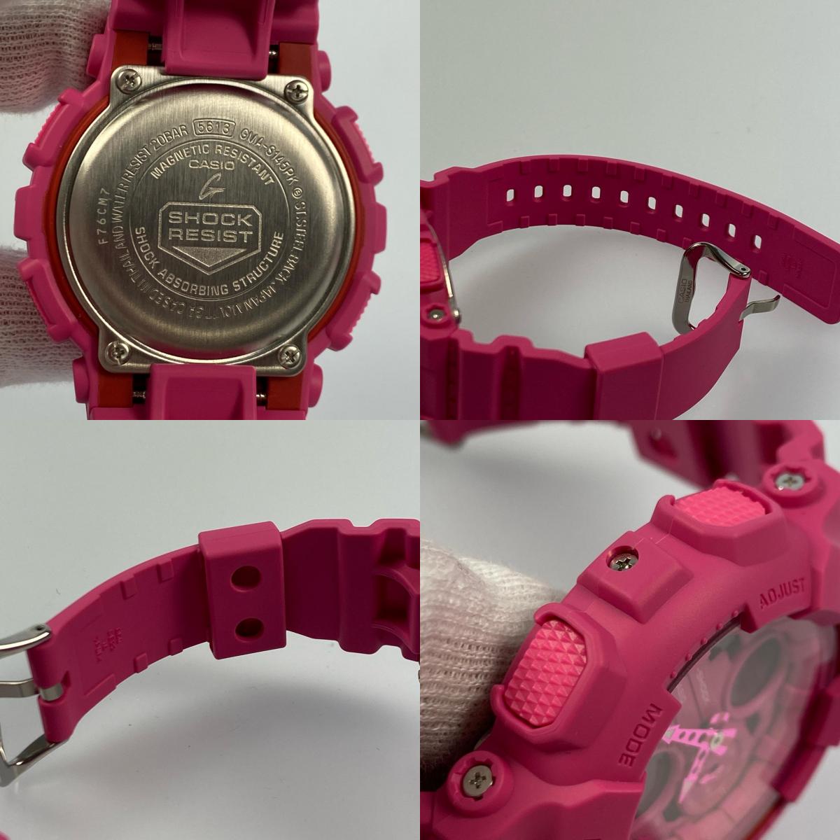 G-SHOCK | G-SHOCK Watch GMA-S145PK-4AJR Analog-Digital Quartz Pink Ribbon Campaign Support Pink