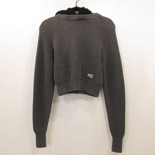 T by ALEXANDER WANG | ティーバイアレクサンダーワン ニット グレー サイズ：XS【姫路東店】