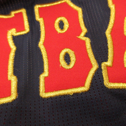 【中古】Mizuno | ミズノ 2023 WBC ヌードバー 半袖シャツ 12JCAU9230 ネイビー サイズ：L