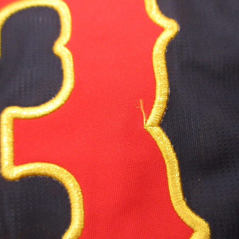 【中古】Mizuno | ミズノ 2023 WBC ヌードバー 半袖シャツ 12JCAU9230 ネイビー サイズ：L