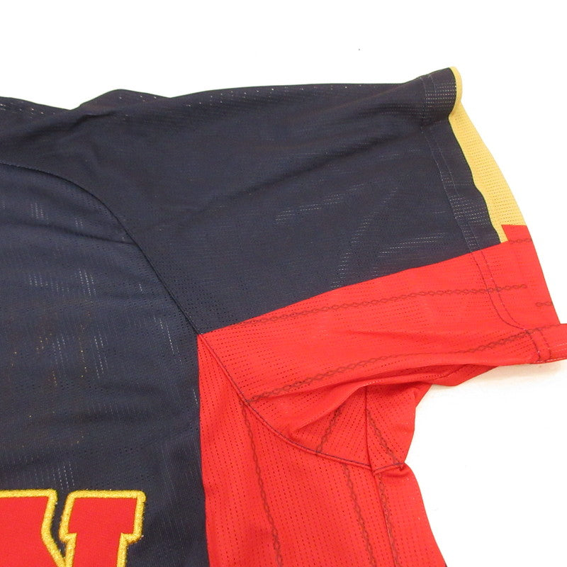 【中古】Mizuno | ミズノ 2023 WBC ヌードバー 半袖シャツ 12JCAU9230 ネイビー サイズ：L