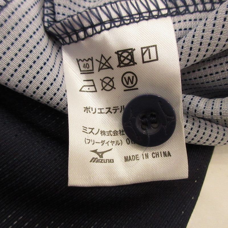 【中古】Mizuno | ミズノ 2023 WBC ヌードバー 半袖シャツ 12JCAU9230 ネイビー サイズ：L