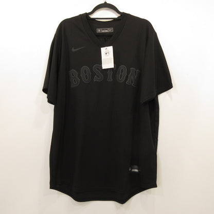【中古】NIKE | ナイキ BOSTONRED SOX レプリカユニフォーム 半袖シャツ T770-BQBB-BQ-XVB ブラック サイズ：L