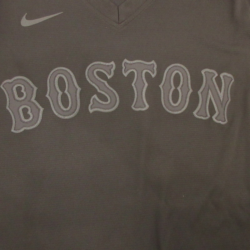 【中古】NIKE | ナイキ BOSTONRED SOX レプリカユニフォーム 半袖シャツ T770-BQBB-BQ-XVB ブラック サイズ：L