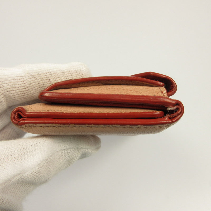 [Used] Miu Miu | Madras Love Trifold Wallet 5MH021