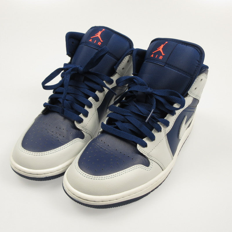 NIKE | ナイキ AIR JORDAN 1 MID スニーカー DQ8426-403 ブルー 26.5cm【姫路東店】