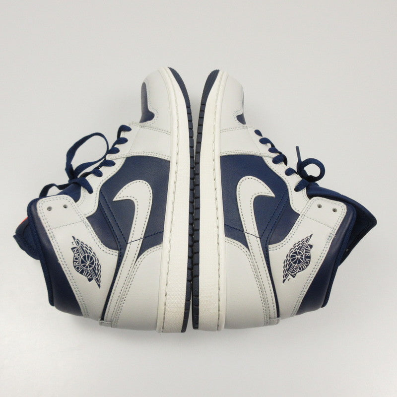 NIKE | ナイキ AIR JORDAN 1 MID スニーカー DQ8426-403 ブルー 26.5cm【姫路東店】