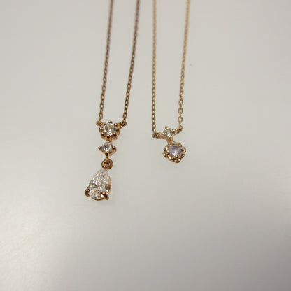 4℃ | ヨンドシー 12月誕生石 ネックレス 112444121907 2本セット ピンク【姫路東店】
