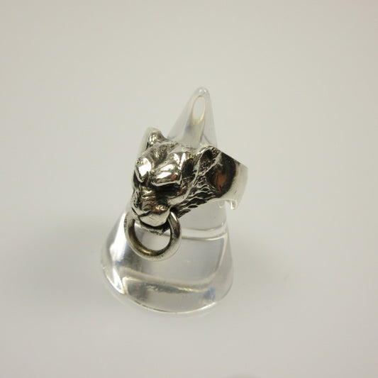 CRAZY PIG | クレイジーピッグ SMALL TIGER HEAD RING リング・指輪 シルバー【姫路東店】