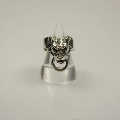 CRAZY PIG | クレイジーピッグ SMALL TIGER HEAD RING リング・指輪 シルバー【姫路東店】