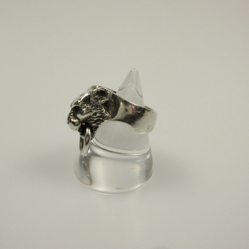 CRAZY PIG | クレイジーピッグ SMALL TIGER HEAD RING リング・指輪 シルバー【姫路東店】