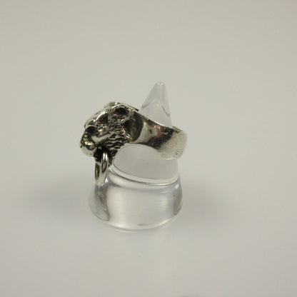 CRAZY PIG | クレイジーピッグ SMALL TIGER HEAD RING リング・指輪 シルバー【姫路東店】
