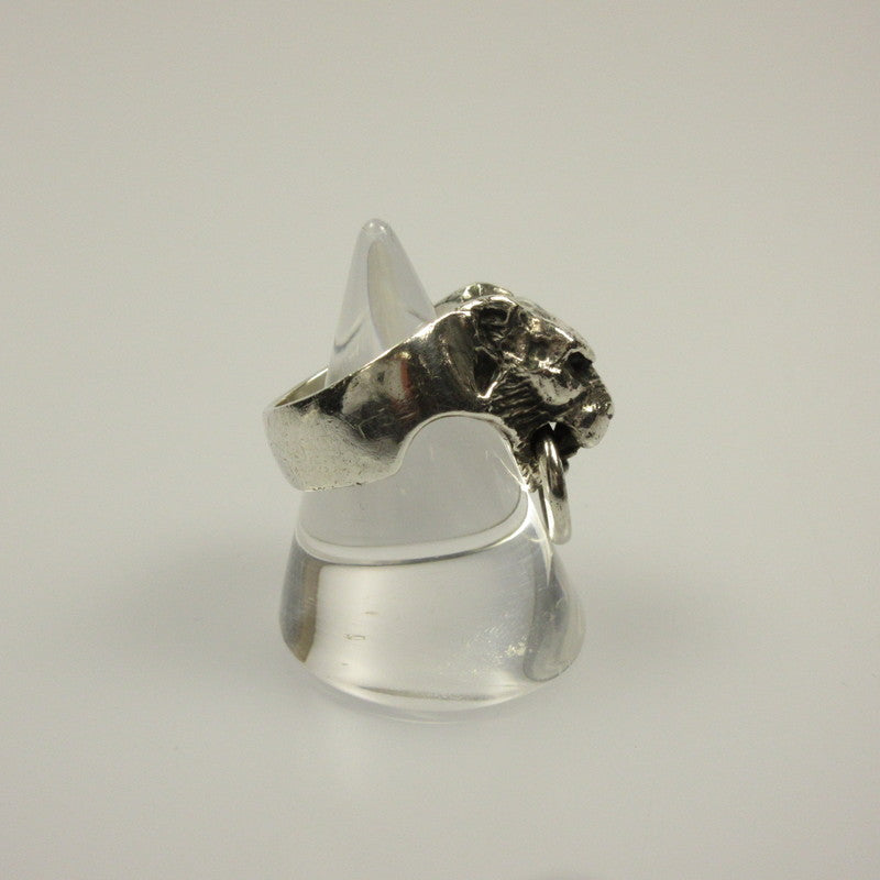 CRAZY PIG | クレイジーピッグ SMALL TIGER HEAD RING リング・指輪 シルバー【姫路東店】