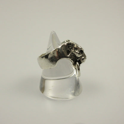 CRAZY PIG | クレイジーピッグ SMALL TIGER HEAD RING リング・指輪 シルバー【姫路東店】