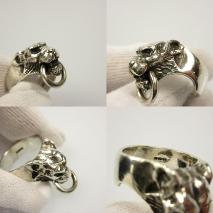 CRAZY PIG | クレイジーピッグ SMALL TIGER HEAD RING リング・指輪 シルバー【姫路東店】