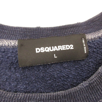 DSQUARED2 | ディースクエアード 東京ディーン&ダン スウェット S71GU0161 ダメージ加工 ブルー サイズ：L【姫路東店】