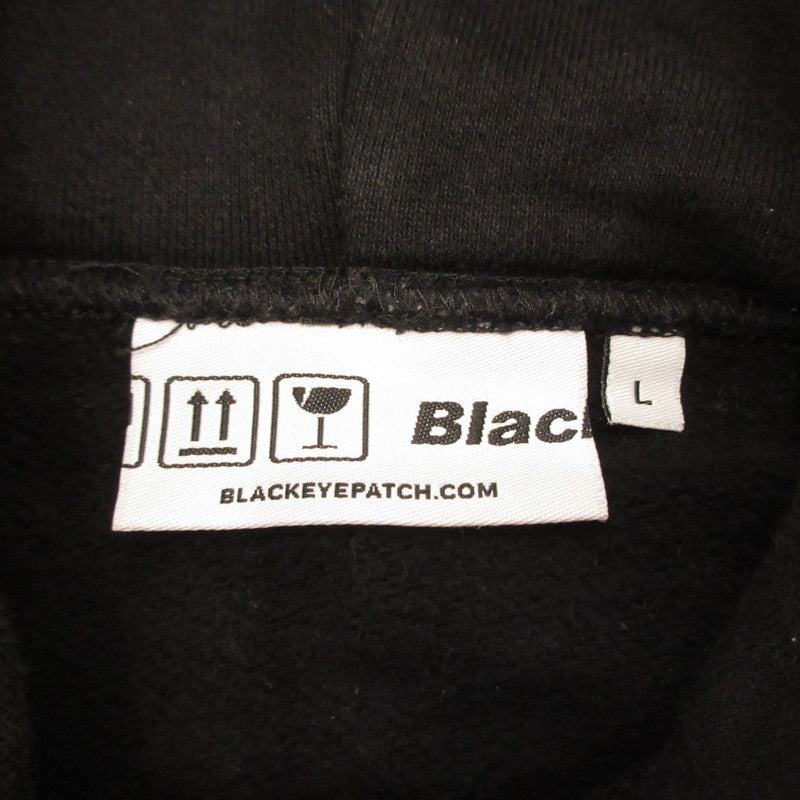 BlackEyePatch | ブラックアイパッチ 黒眼帯 パーカー ブラック サイズ：L【姫路東店】