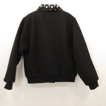 [Used] PAISLEY COLLAR VARSITY JACKET Other outerwear Black Size: XL