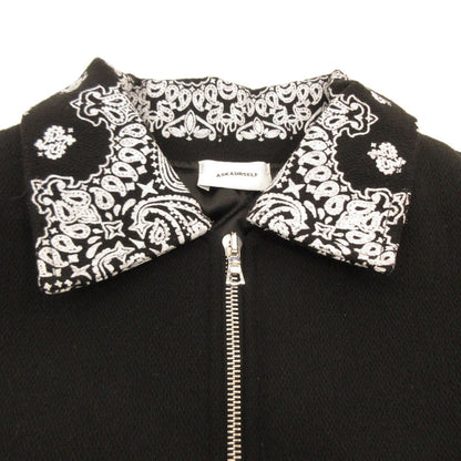 [Used] PAISLEY COLLAR VARSITY JACKET Other outerwear Black Size: XL