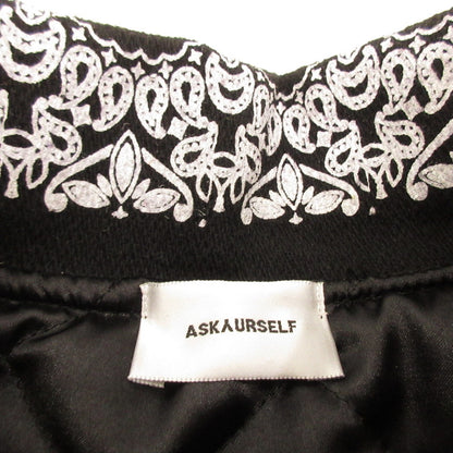 [Used] PAISLEY COLLAR VARSITY JACKET Other outerwear Black Size: XL