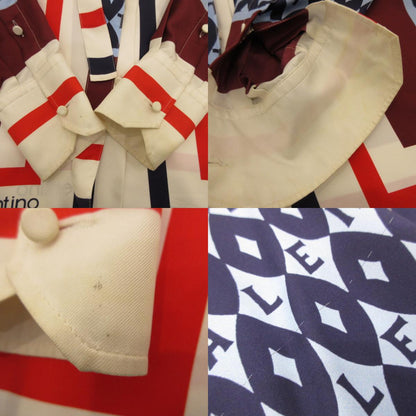 【中古】Valentino | ヴァレンチノ スカーフマルチパターンシルクシャツ 長袖シャツ WB3AB2N26JG サイズ：38