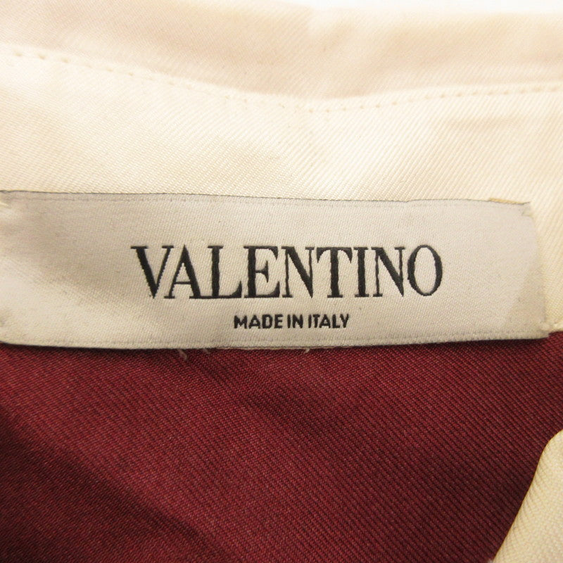 【中古】Valentino | ヴァレンチノ スカーフマルチパターンシルクシャツ 長袖シャツ WB3AB2N26JG サイズ：38