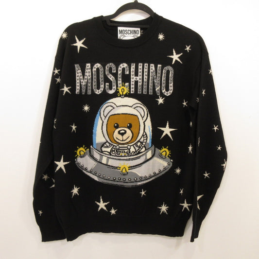 MOSCHINO | モスキーノ ベア UFO セーター 並行品 ブラック サイズ：XS【姫路東店】
