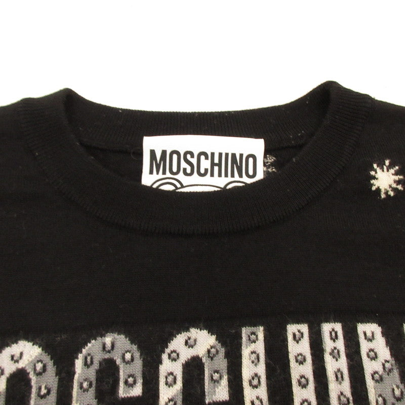 MOSCHINO | モスキーノ ベア UFO セーター 並行品 ブラック サイズ：XS【姫路東店】