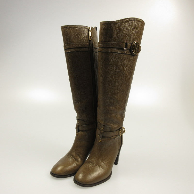 【中古】Tory Burch | トリーバーチ ブーツ ブラウン サイズ：5