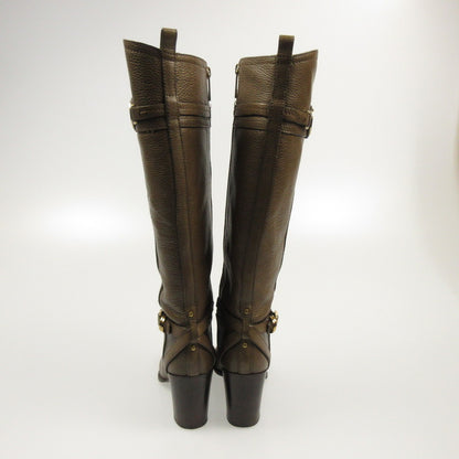 【中古】Tory Burch | トリーバーチ ブーツ ブラウン サイズ：5