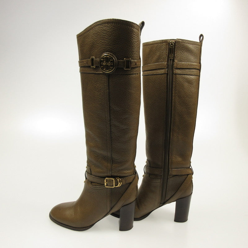 【中古】Tory Burch | トリーバーチ ブーツ ブラウン サイズ：5