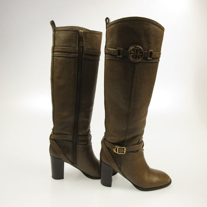 【中古】Tory Burch | トリーバーチ ブーツ ブラウン サイズ：5