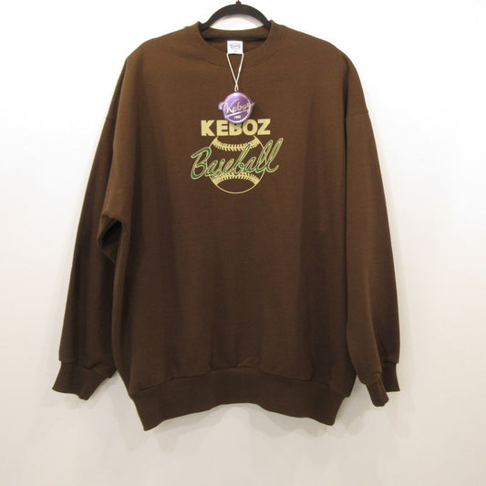 KEBOZ | ケボズ FNB SWEAT CREW NECK スウェット KBZFW23PK198 ブラウン【姫路東店】
