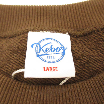 KEBOZ | ケボズ FNB SWEAT CREW NECK スウェット KBZFW23PK198 ブラウン【姫路東店】
