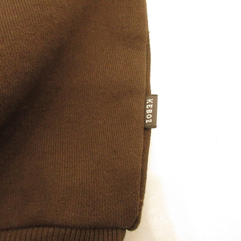 KEBOZ | ケボズ FNB SWEAT CREW NECK スウェット KBZFW23PK198 ブラウン【姫路東店】