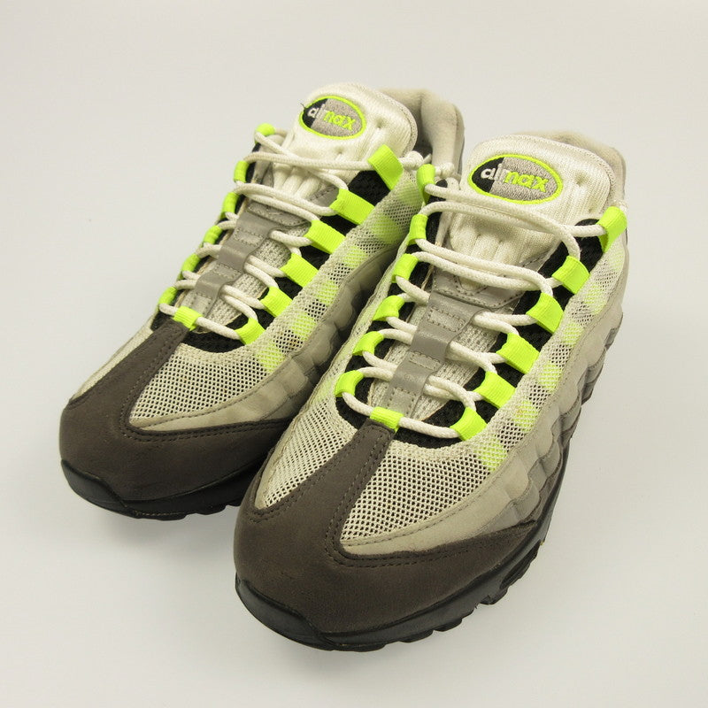 [Used] NIKE | Nike AIR MAX 95 OG YELLOW GRADATION Sneakers 554970-071 Gray 26cm