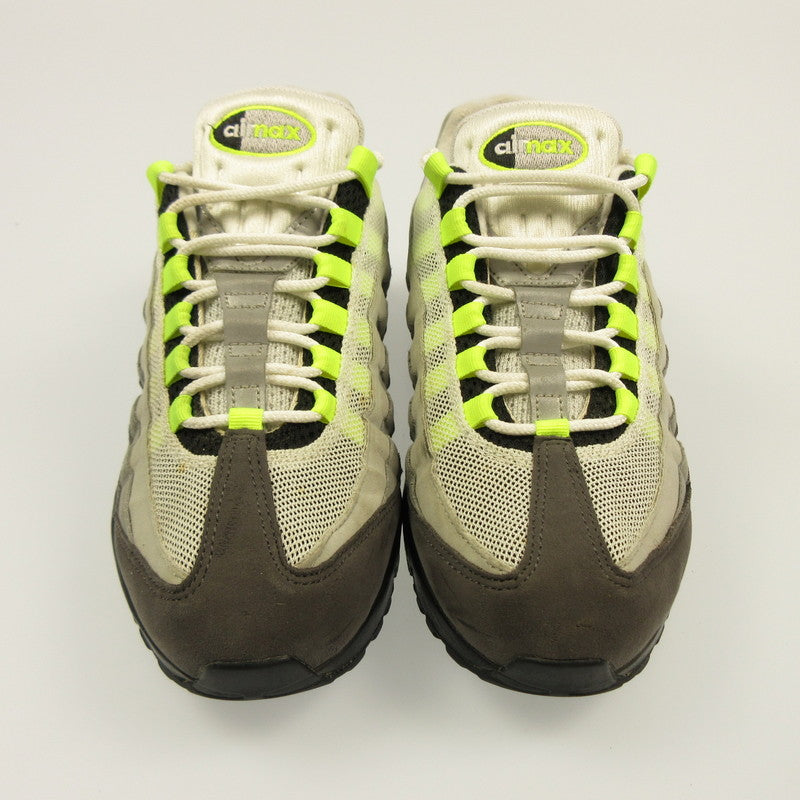 [Used] NIKE | Nike AIR MAX 95 OG YELLOW GRADATION Sneakers 554970-071 Gray 26cm