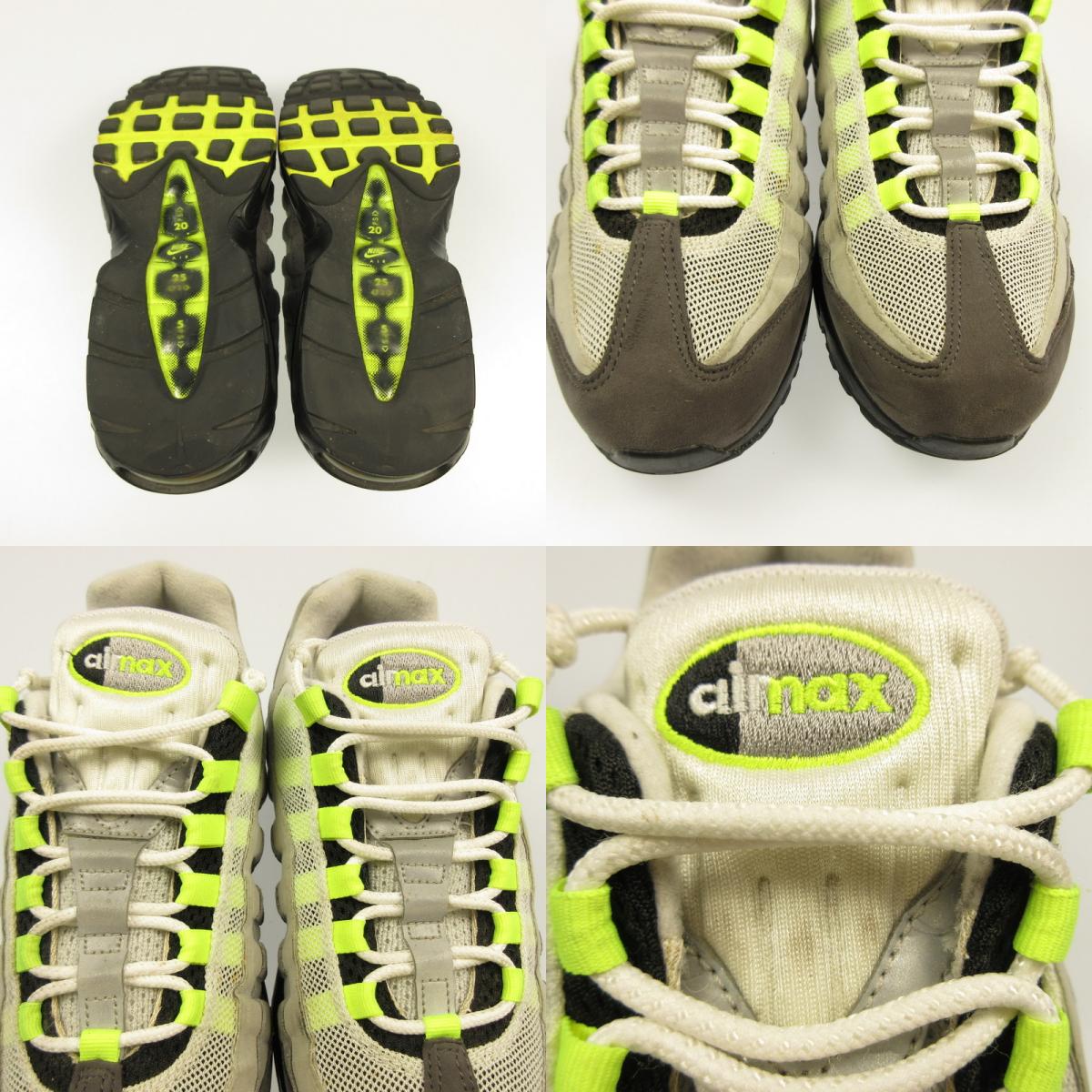 [Used] NIKE | Nike AIR MAX 95 OG YELLOW GRADATION Sneakers 554970-071 Gray 26cm