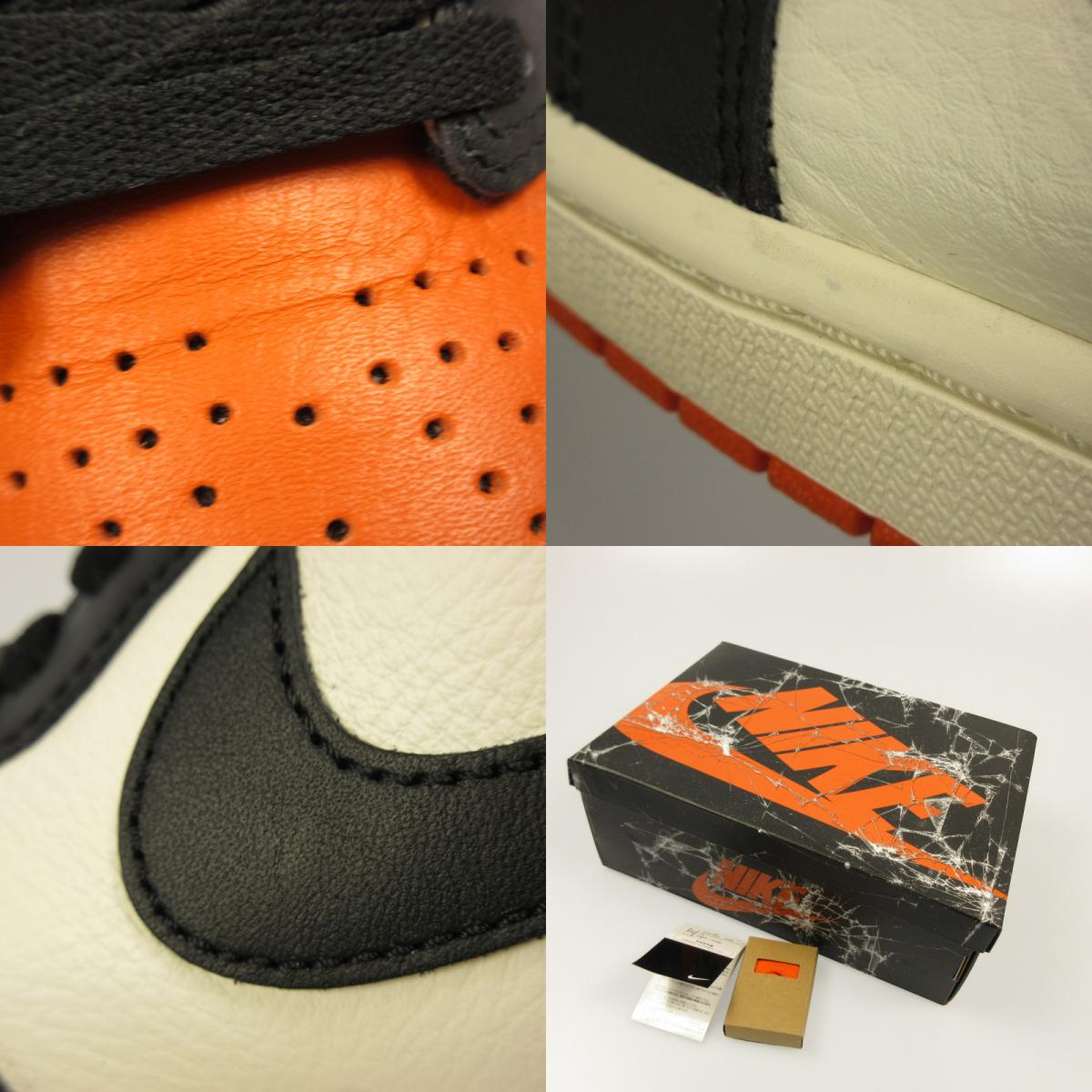 Used: NIKE | Nike Air Jordan 1 OG Shattered Backboard Sneakers DZ5485-008 Orange 26cm