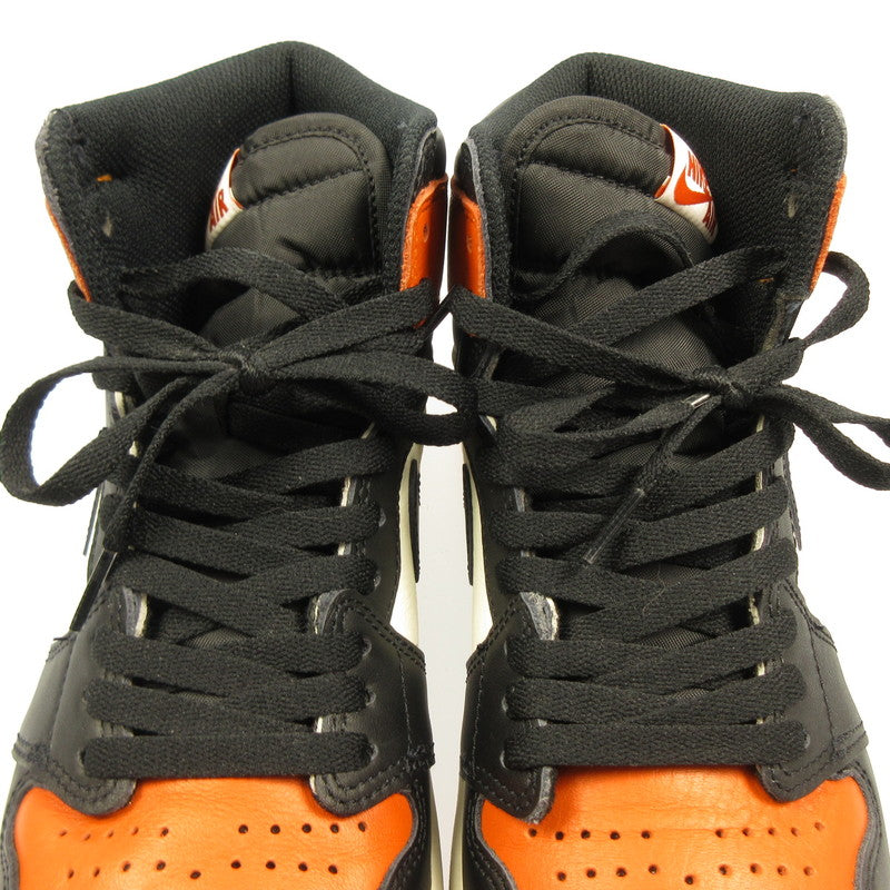Used: NIKE | Nike Air Jordan 1 OG Shattered Backboard Sneakers DZ5485-008 Orange 26cm
