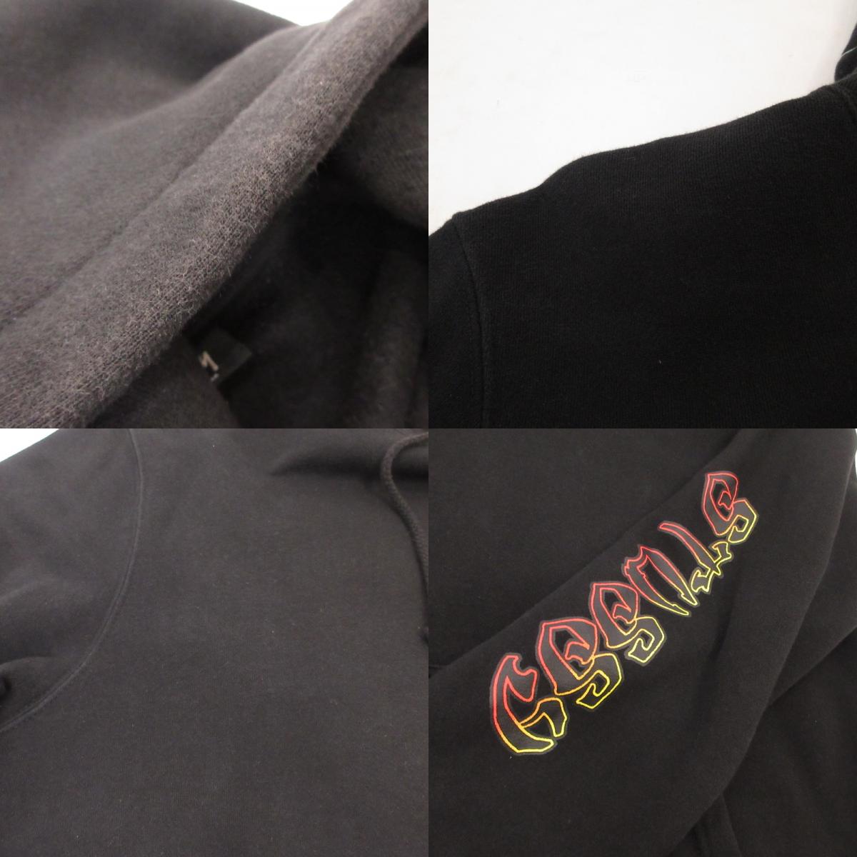 STUSSY | ステューシー Dragon Applique Pullover Hoodie パーカー 118262 ブラック サイズ：XL【姫路東店】