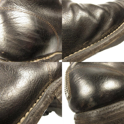 【中古】 Back Zip Boots ブーツ 986X ブラック