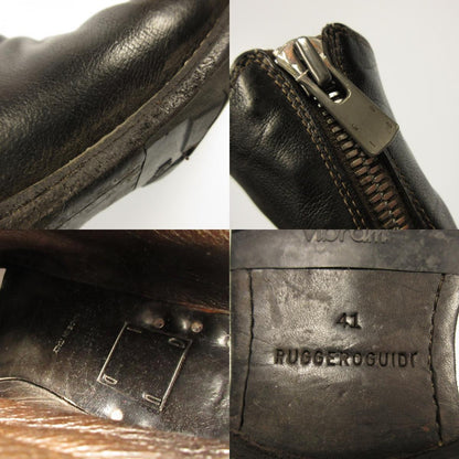 【中古】 Back Zip Boots ブーツ 986X ブラック