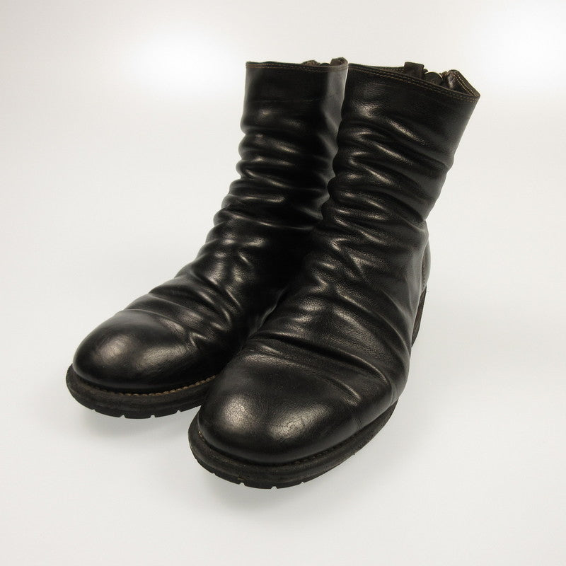 【中古】 Back Zip Boots ブーツ 986X ブラック